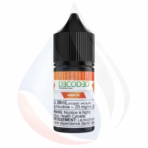 Decoded Area 51 (Nic Salts) Vape Juice