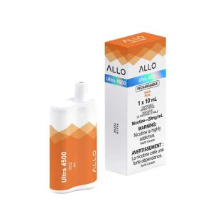 Allo Ultra 4500 Rechargeable Disposable Vape Peach