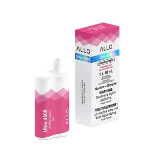 Allo Ultra 4500 Rechargeable Disposable Vape Watermelon Ice