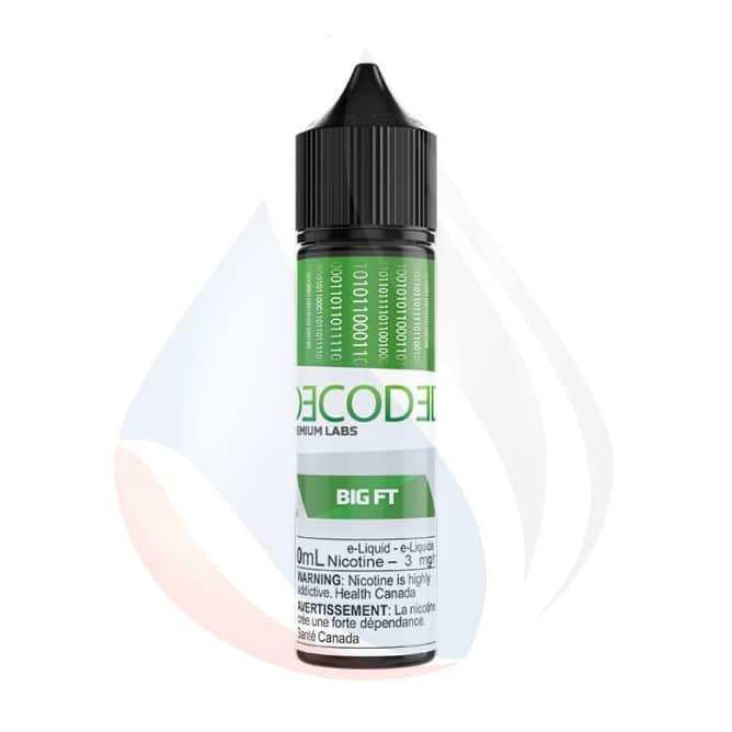 decoded-big-ft-vape-juice-60ml Decoded Big Ft Vape Juice by Premium Labs 60ml