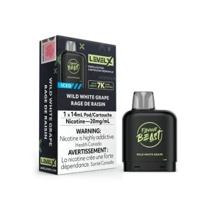 Flavour Beast Level X Pod Wild White Grape Iced