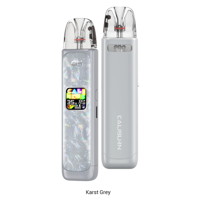 Caliburn G4 Vape Kit Karst Grey Caliburn G4 Vape Kit Karst Grey