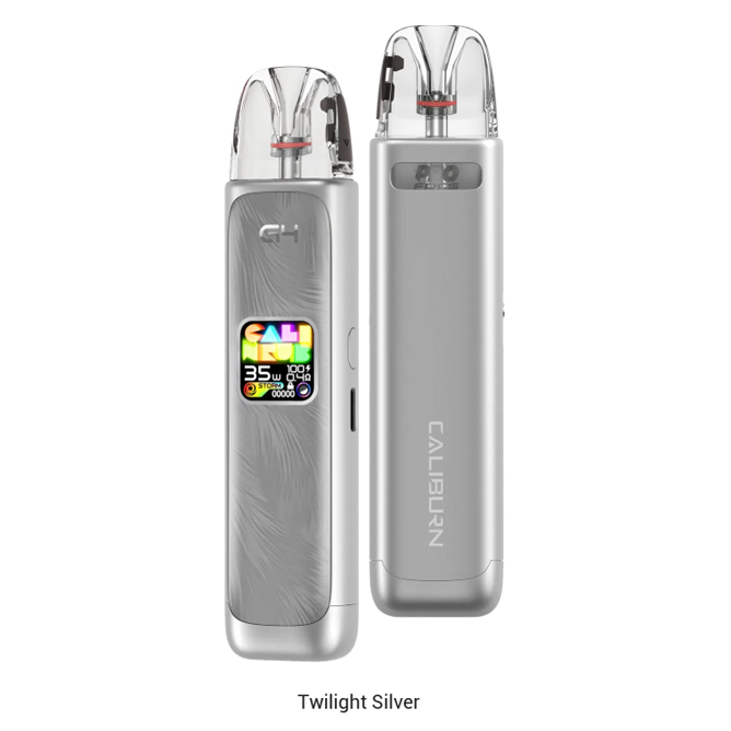 Caliburn G4 Vape Kit Twilight Silver Caliburn G4 Vape Kit Twilight Silver