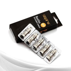 Aspire Nautilus AIO Replacement BVC Atomizer Coils (5 Pack)